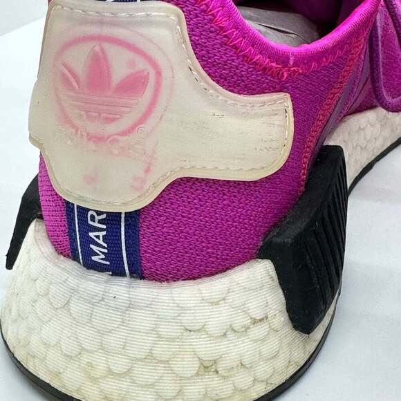 Adidas NMD R1 Vivid Pink BD8027 Women's Shoes - Picture 13 of 16